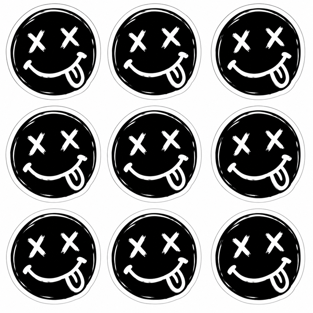 Smiley Face Sticker